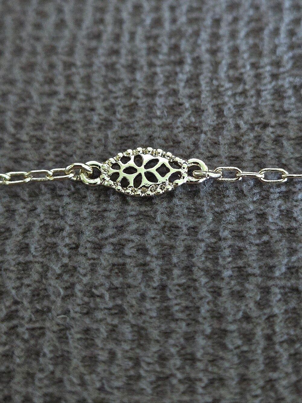 Marchesa Double✌️Gold💛 Filagree Anklet Set - Picture 8 of 16